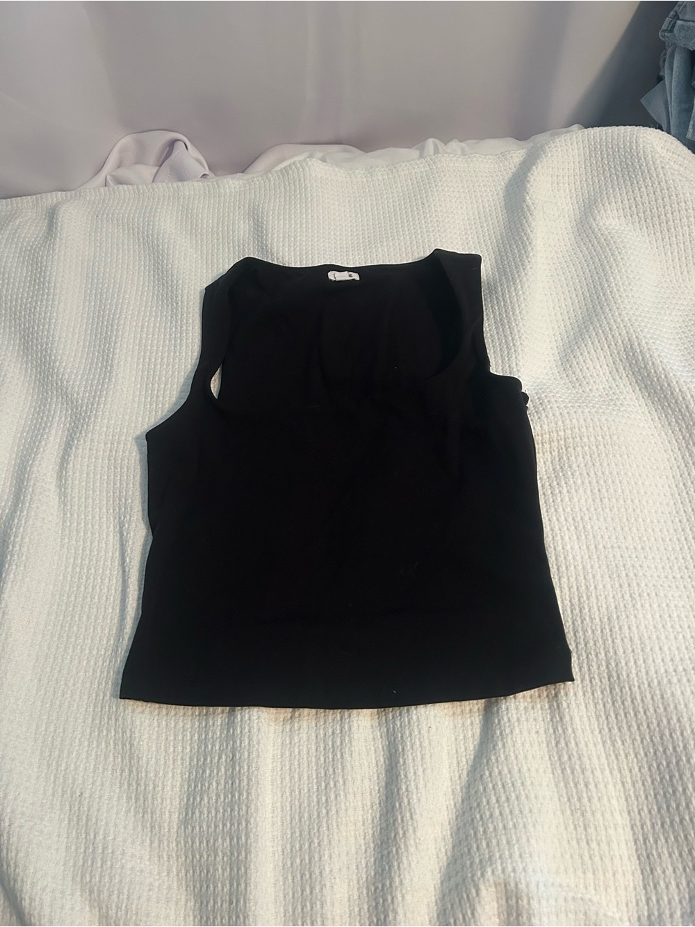 Garage Black Women’s Ribbed Tank Top